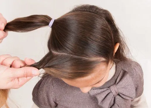 Peinado de fiesta para tu niña paso a paso (fotos) | Fiestas and Blog Peinado de fiesta para tu niña paso a paso (fotos) | Fiestas and Blog