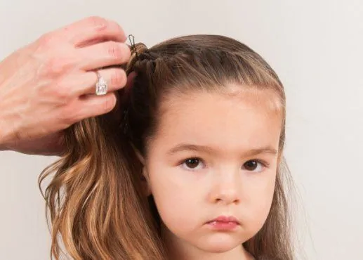 Peinado de fiesta para tu niña paso a paso (fotos) | Fiestas and Blog