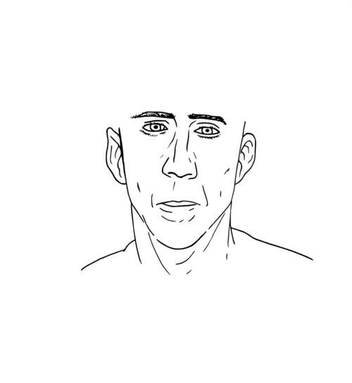 peinado para nicolas cage | Tumblr