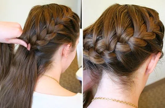PEINADO PARA NIÑAS: PEINADO PARA NIÑAS CON TRENZA FRANCESA ... PEINADO PARA NIÑAS: PEINADO PARA NIÑAS CON TRENZA FRANCESA ...