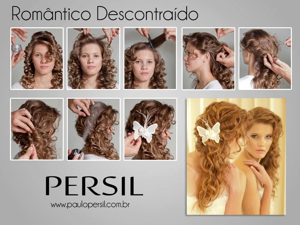 PEINADO RIZADO DE LADO , PASO A PASO ~ Bella en Casa.