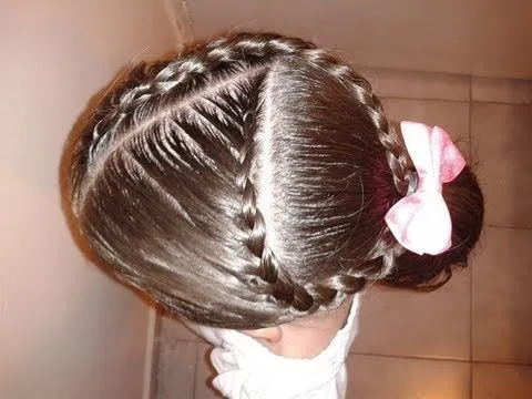 Peinados de trenza para niña - Imagui