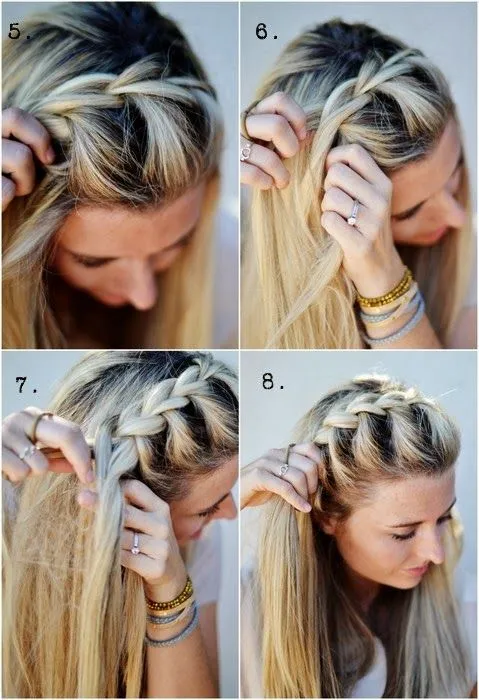 Peinado con trenzas paso a paso - LizTips