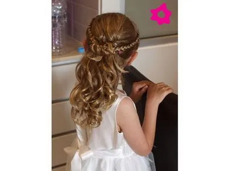 Peinados de boda para niñas