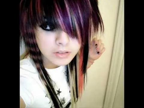 peinados emo para girl - YouTube