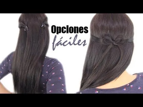 Peinados fáciles para cada día - YouTube