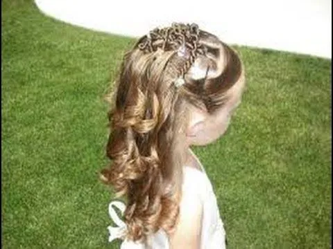 Como hacer peinados de fiesta para niñas ideas faciles y ... Como hacer peinados de fiesta para niñas ideas faciles y ...