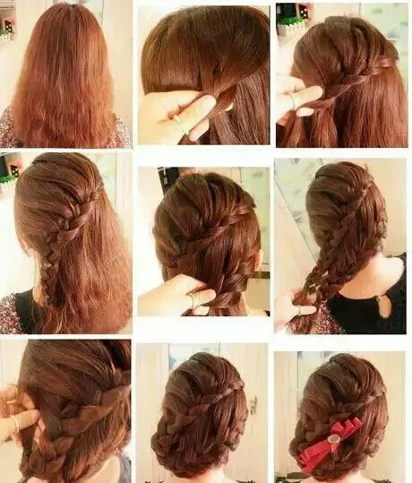Peinados fáciles con trenzas (Tutorial) | Las cosas de Krystel