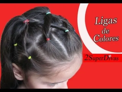 Peinados para niñas con cauchitos - Imagui