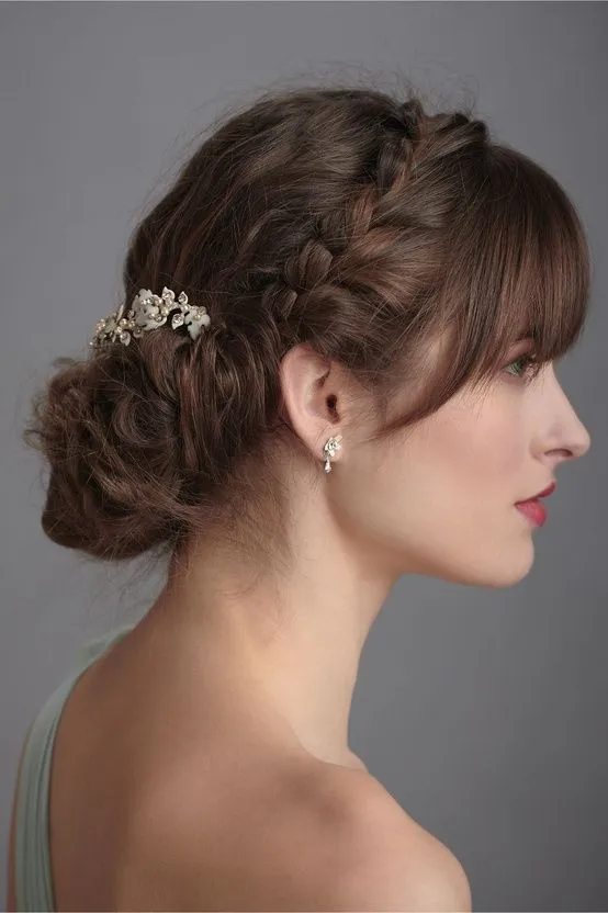 Peinados de novia con flequillo 2014 | Innovias Peinados de novia con flequillo 2014 | Innovias
