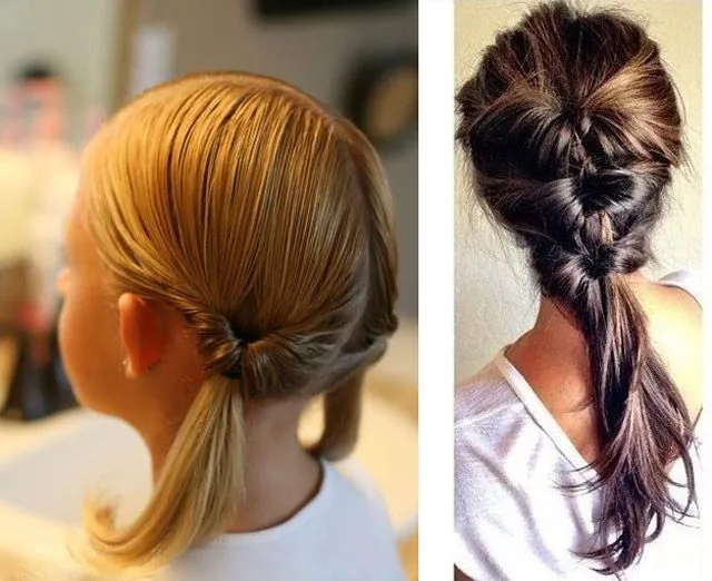 Peinados con trenza - Peinados sencillos para niñas - Maquillaje y ... Peinados con trenza - Peinados sencillos para niñas - Maquillaje y ...