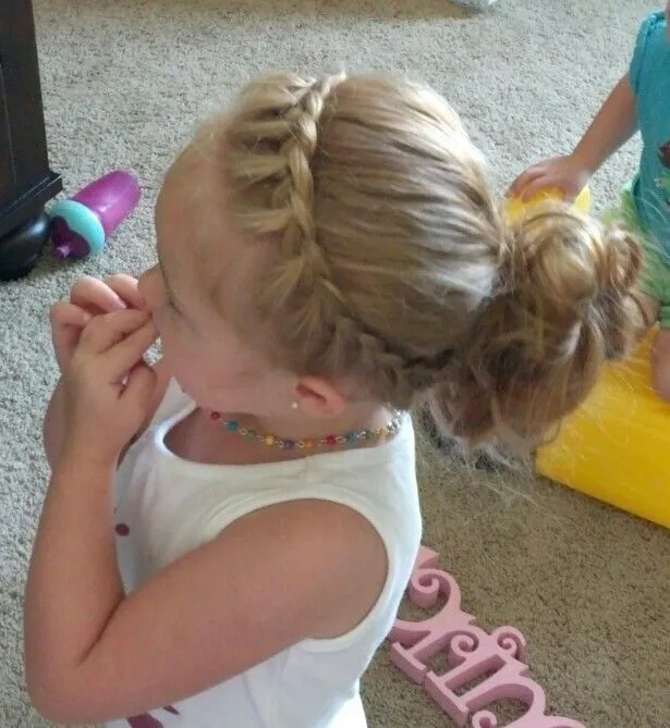 Peinados con trenzas para bebés y niñas | Tips de Madre Peinados con trenzas para bebés y niñas | Tips de Madre