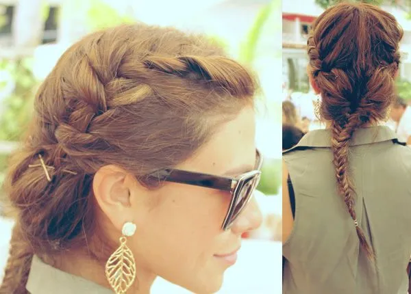 Peinados con trenzas, la nueva tendencia.