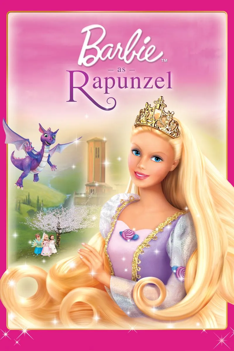 Images For > Barbie As Rapunzel Dvd Cover