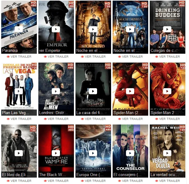 Películas de forma gratuita?