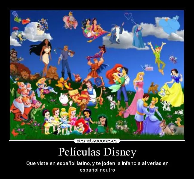 Películas Disney | Desmotivaciones