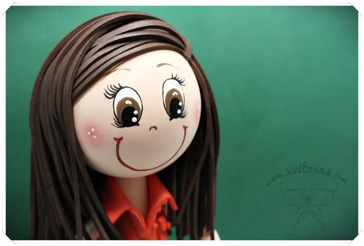 Pelo lacio para fofuchas - Imagui