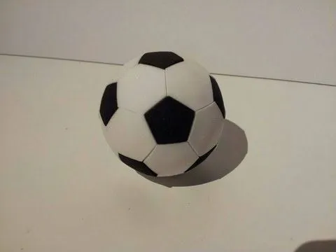 COMO HACER UNA PELOTA DE FÚTBOL PARA FOFUCHAS - YouTube