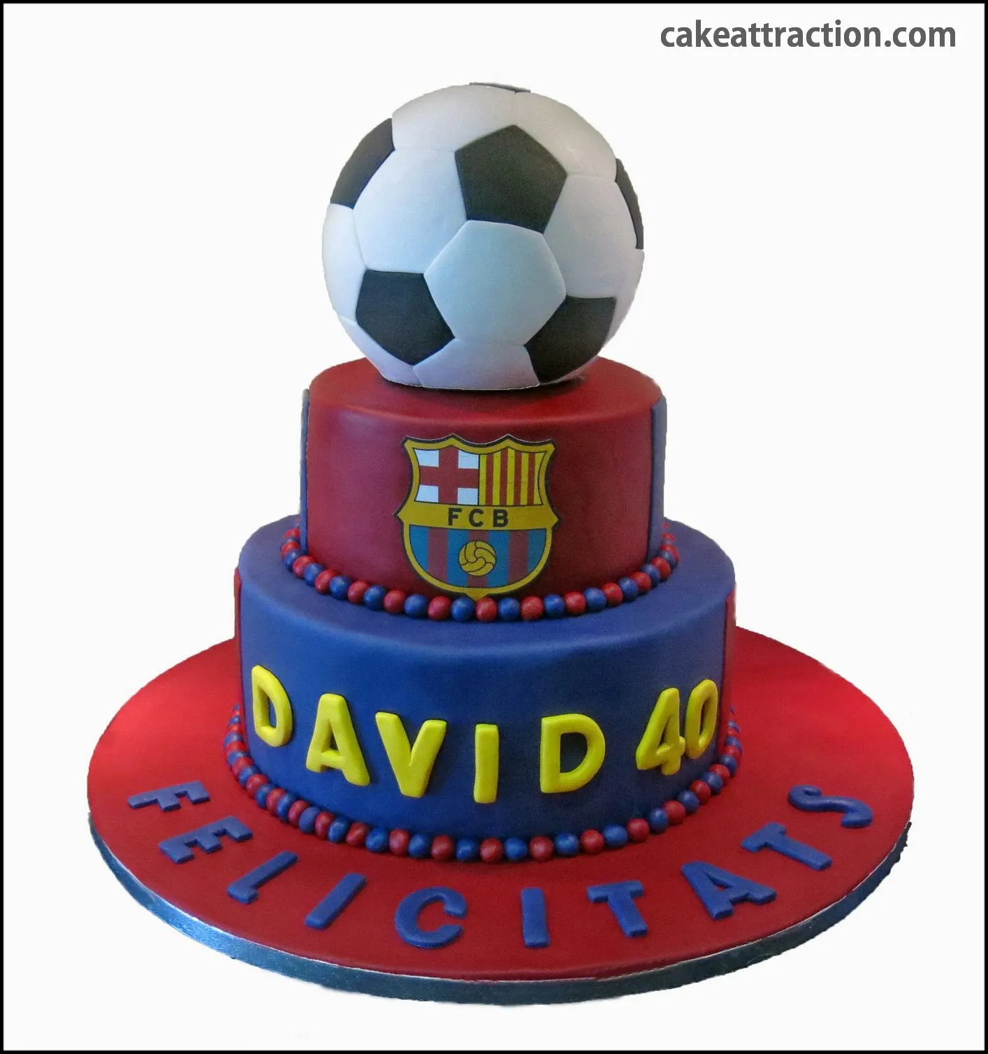 Cómo hacer una pelota de fútbol de fondant | CAKE ATTRACTION