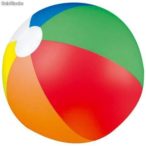 pelota-playa-multicolor- ...