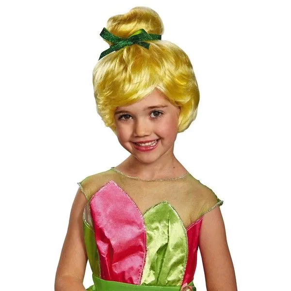 Peluca Campanilla para niña Campanilla | FunideliaES - Ropa Online