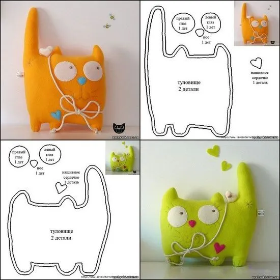 Gato | Broches de Fieltro | ideas y trucos para Broches de fieltro Gato | Broches de Fieltro | ideas y trucos para Broches de fieltro