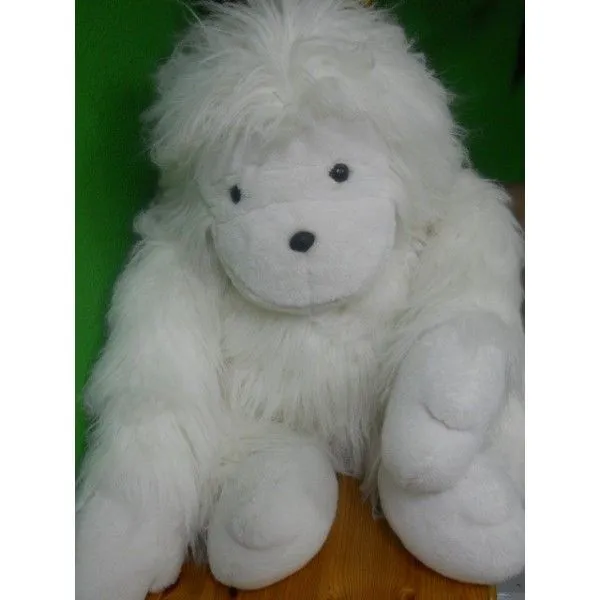 Peluche grande de mono color blanco. Altura 90 cm - Gero Sonajero Peluche grande de mono color blanco. Altura 90 cm - Gero Sonajero