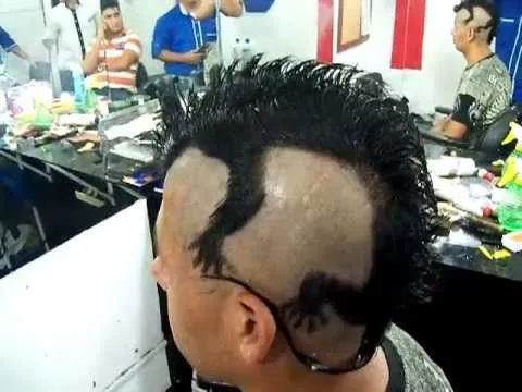 CORTE DE CABELLO TRIBAL (LAGARTIJA) - YouTube