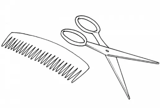 Dibujos infantiles de peluqueras para colorear - Imagui Dibujos infantiles de peluqueras para colorear - Imagui