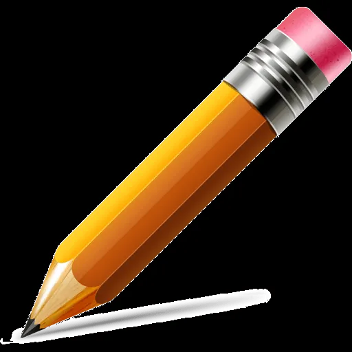 Pencil icon (Vector PSD) | GraphicsFuel.