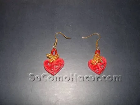 Cómo hacer pendientes de corazón :: Aretes de corazones para San ... Cómo hacer pendientes de corazón :: Aretes de corazones para San ...
