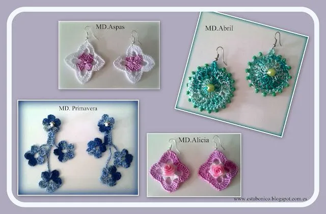 pendientes de crochet | facilisimo.com