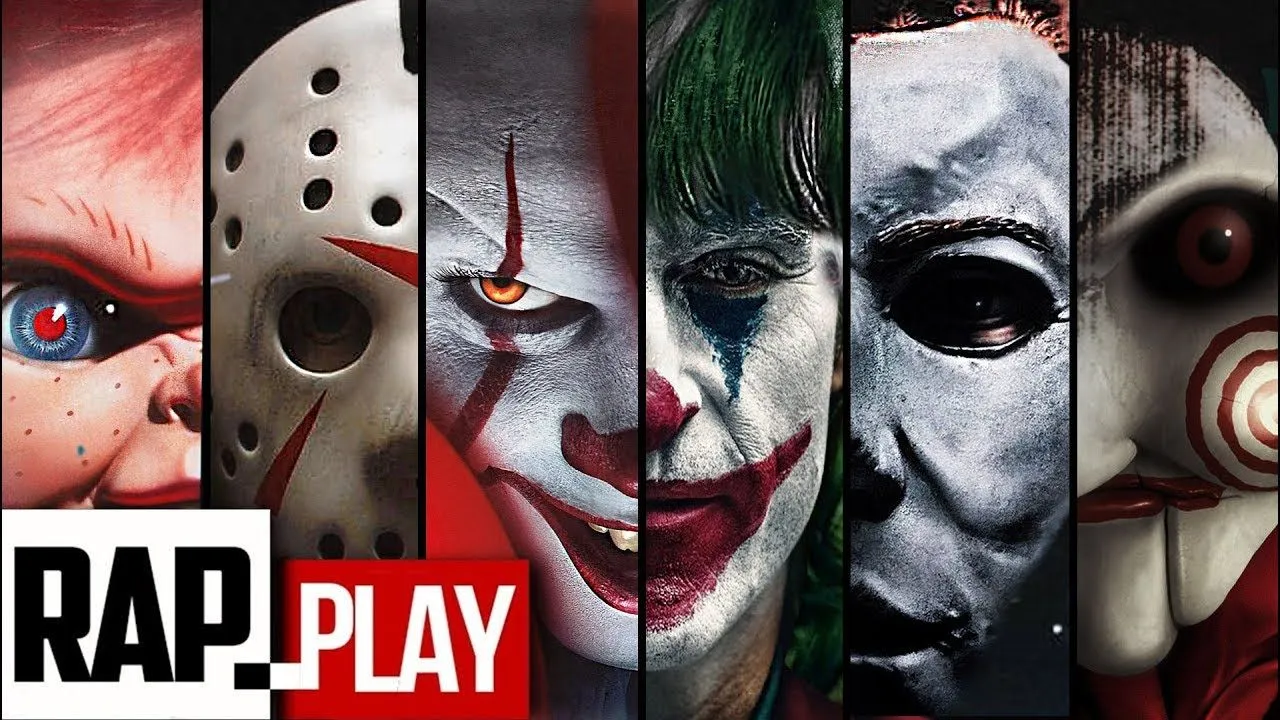PENNYWISE, JASON VOORHEES, CHUCKY VS JOKER, MICHAEL MYERS & JIGSAW RAP | Kronno Zomber | Especial 5M - YouTube PENNYWISE, JASON VOORHEES, CHUCKY VS JOKER, MICHAEL MYERS & JIGSAW RAP | Kronno Zomber | Especial 5M - YouTube