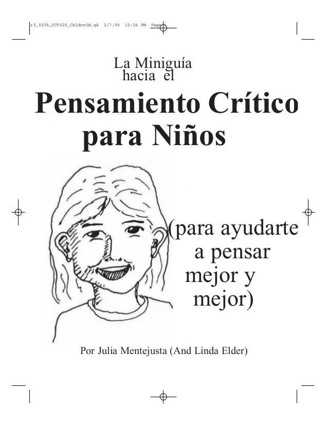 Pensamiento critico para niños Pensamiento critico para niños