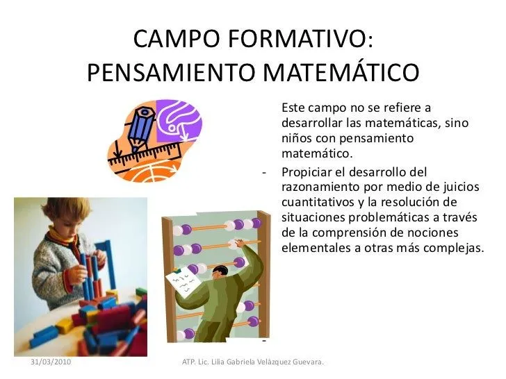 Pensamiento Matemático