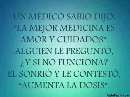 Pensamiento Positivo: La mejor medicina ... | AulaFacil.com: Los ...