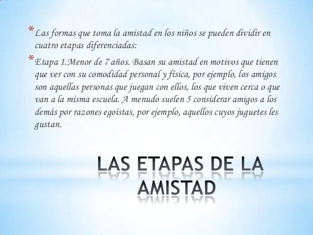 Pensamientos sobre la amistad - Imagui