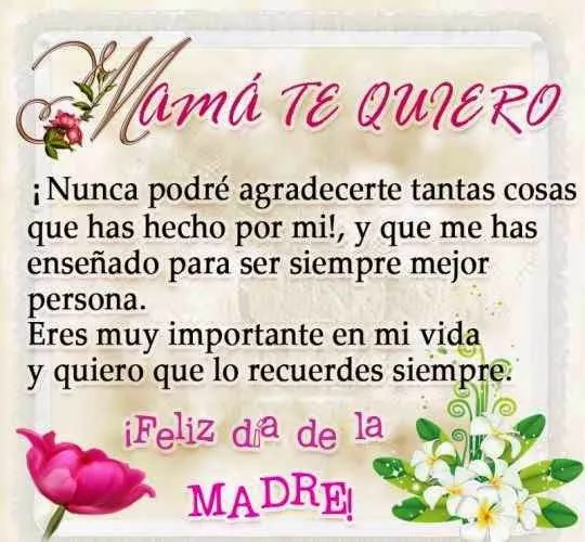 Encantadores poemas para mama en su dia ~ PENSAMIENTOS DE AMOR