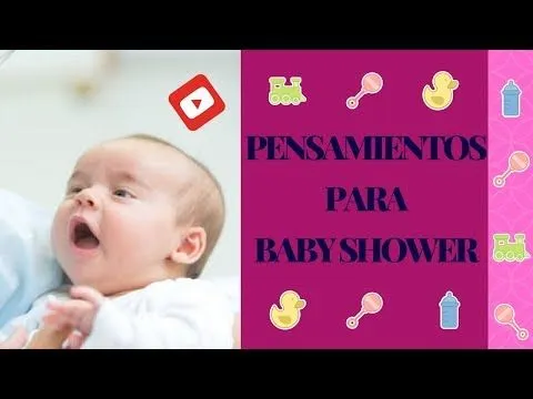Pensamientos Para Baby Shower - YouTube