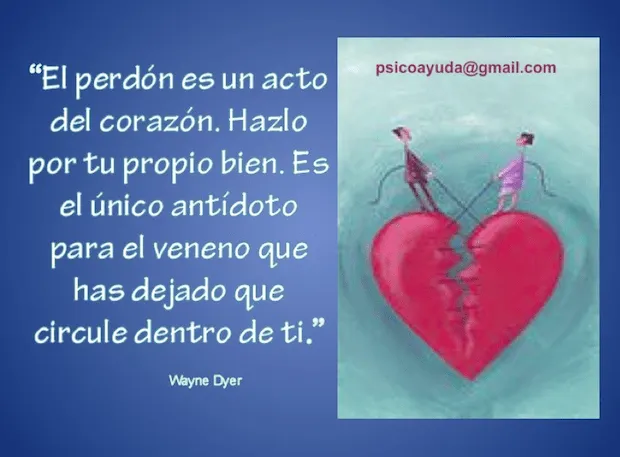 Pensamientos y cosas del corazón: No porque exista el perdón…
