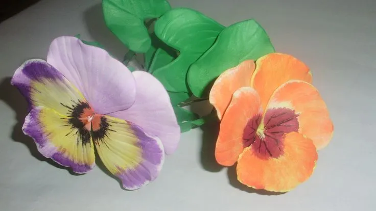 Pensamientos en goma eva sin moldes | Flores Goma Eva | Pinterest Pensamientos en goma eva sin moldes | Flores Goma Eva | Pinterest