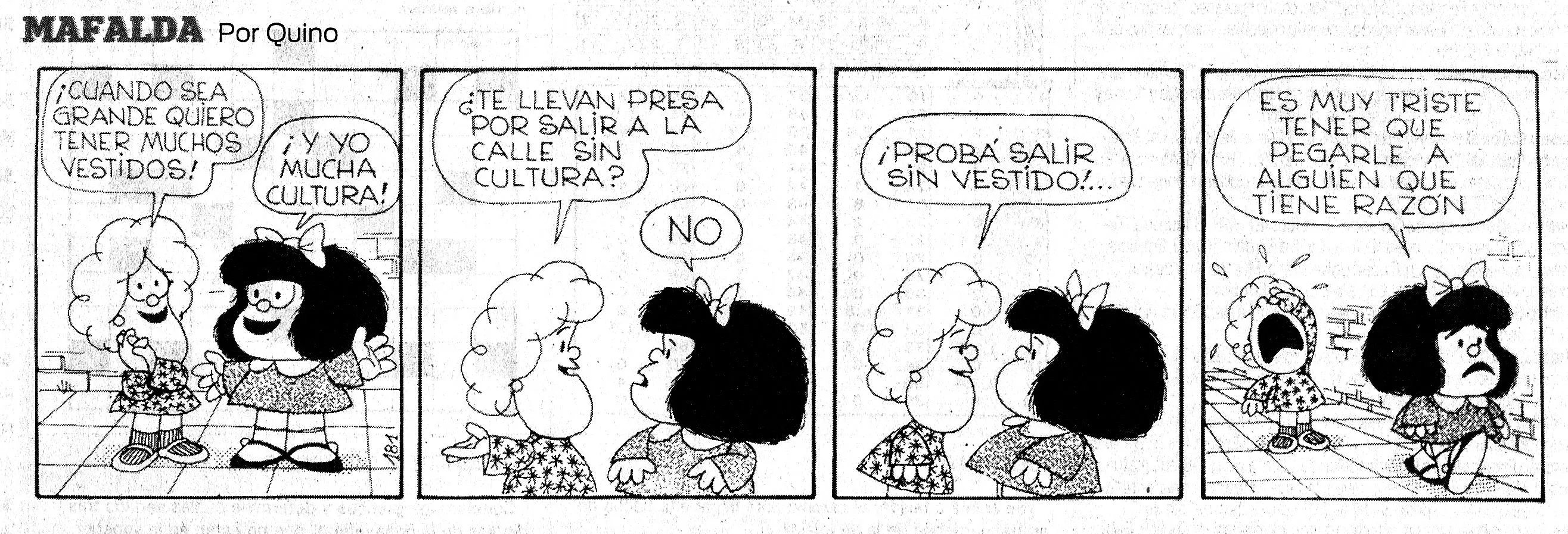 Dos pensamientos y una historieta | El blog del profe José