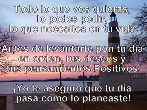 Pensamientos positivos para empezar el día - YouTube Pensamientos positivos para empezar el día - YouTube