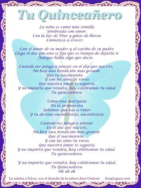 Pensamientos de una quinceañera - Imagui | me gusta y punto ... Pensamientos de una quinceañera - Imagui | me gusta y punto ...