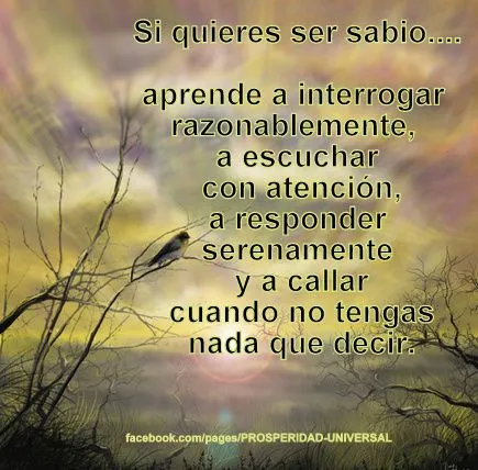 PENSAMIENTOS DE SABIDURIA | Soy Prosperidad Universal PENSAMIENTOS DE SABIDURIA | Soy Prosperidad Universal