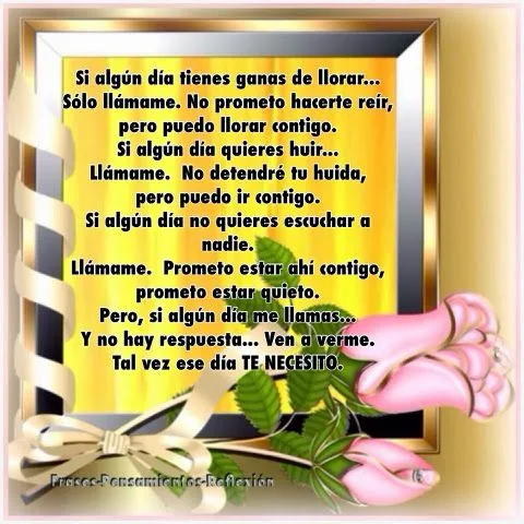 Pensamientos De La Vida Diaria : Si algún día tienes ganas de ... Pensamientos De La Vida Diaria : Si algún día tienes ganas de ...