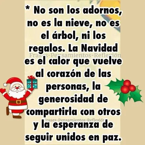 Pensamientos De La Vida Diaria : La Navidad es: Pensamientos De La Vida Diaria : La Navidad es: