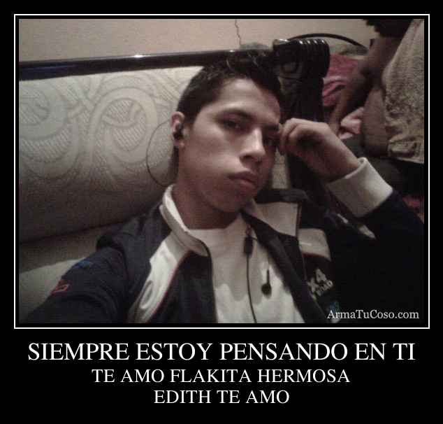 SIEMPRE ESTOY PENSANDO EN TI