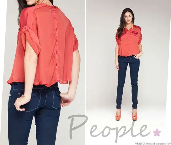 PEOPLE BOUTIQUE: Blusas de Chifon las màs Chic de la temporada.