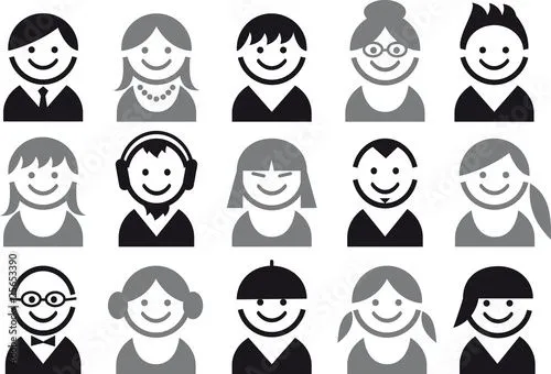 people vector icon set © beaubelle #25653390 - Ver portfolio people vector icon set © beaubelle #25653390 - Ver portfolio